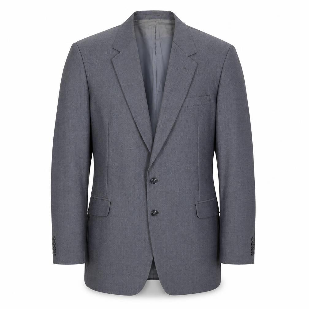 Marks & Spencer Mens Grey Polyester Jacket Suit Jacket Size 44 Regular