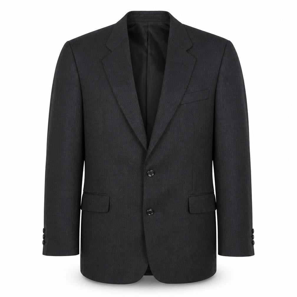Greenwood Mens Grey Wool Jacket Suit Jacket Size 42 Regular