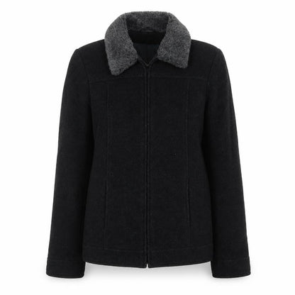 Dorothy Perkins Womens Black Jacket Size 10 Zip