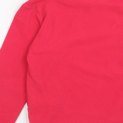 Decathlon Girls Pink Polyester Pullover Sweatshirt Size 10 Years Pullover
