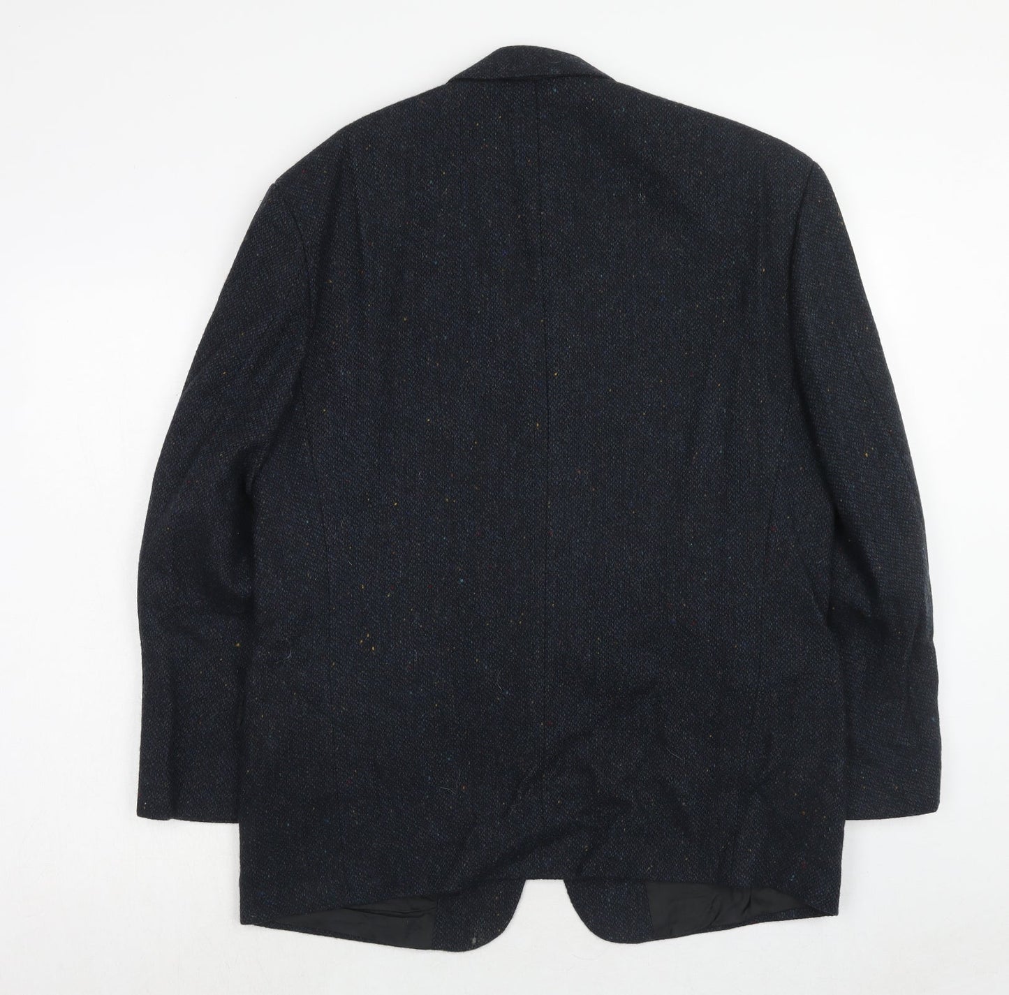 C&A Mens Blue Wool Jacket Suit Jacket Size 40 Regular