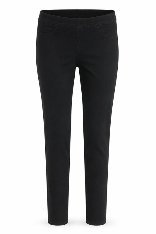 H&M Womens Black Cotton Jegging Jeans Size 4 Regular