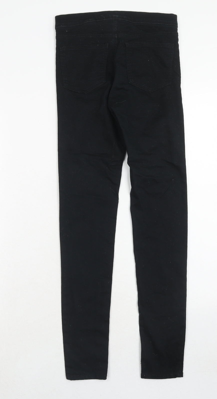 H&M Womens Black Cotton Jegging Jeans Size 4 Regular