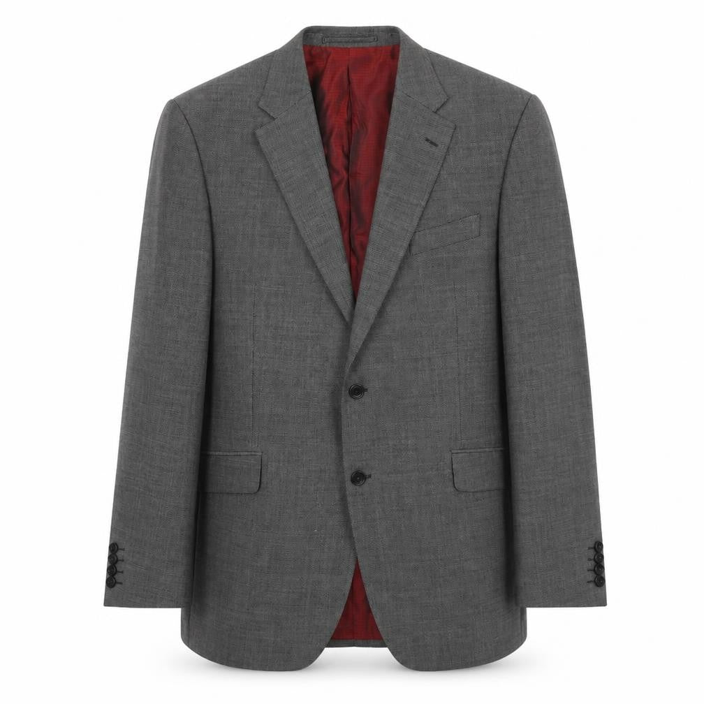 Marks & Spencer Mens Grey Wool Jacket Suit Jacket Size 44 Regular