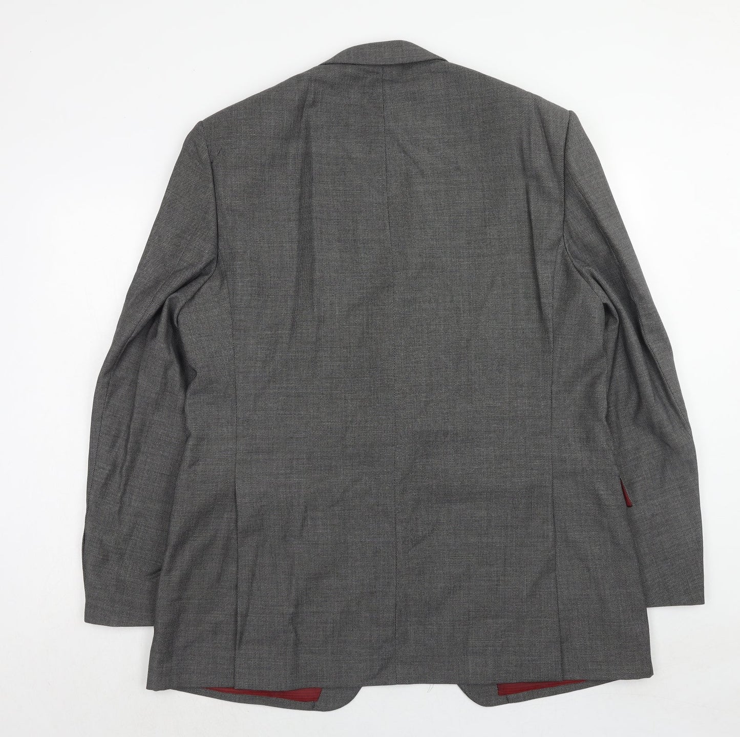 Marks and Spencer Mens Grey Wool Jacket Suit Jacket Size 44 Regular