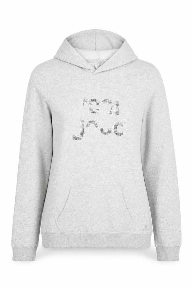 DECATHLON Womens Grey Cotton Pullover Hoodie Size M Pullover