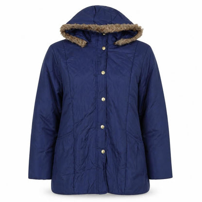 Anne de Lancey Womens Blue Jacket Size M Button