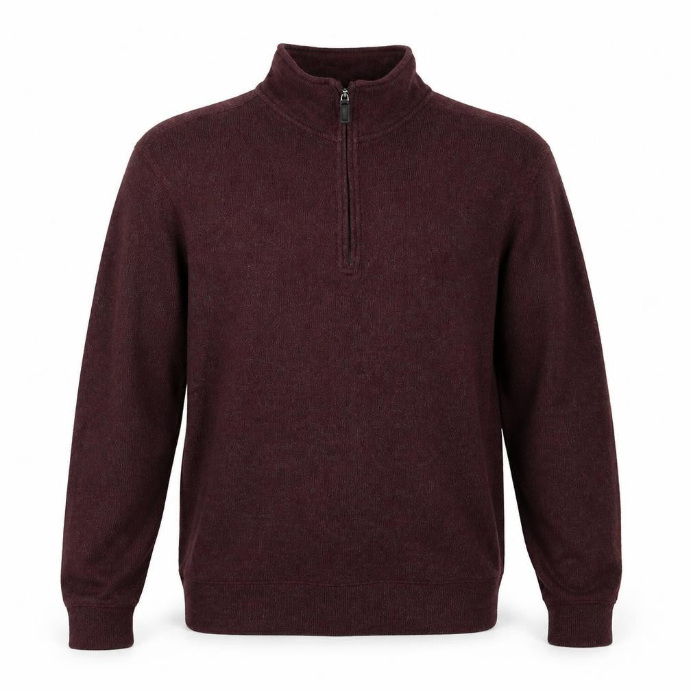 Hudson River Mens Red Geometric Cotton Pullover Sweatshirt Size M