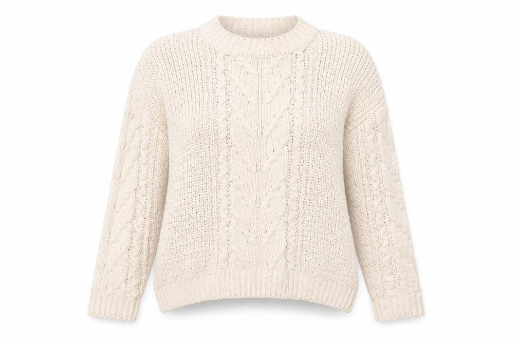 Papaya Womens Pink Round Neck Polyester Pullover Jumper Size S