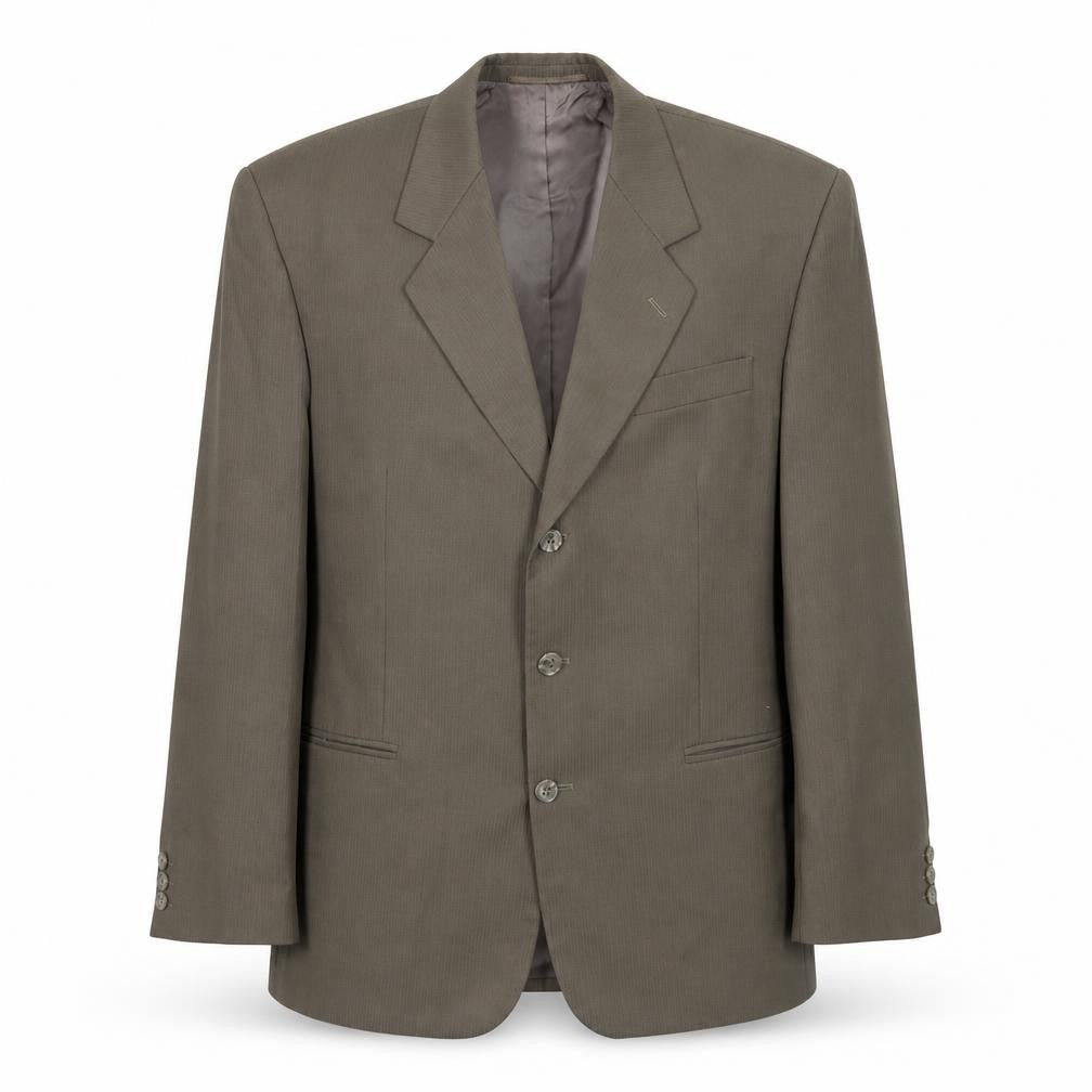 Horne Brothers Mens Brown Polyester Jacket Suit Jacket Size 40 Regular