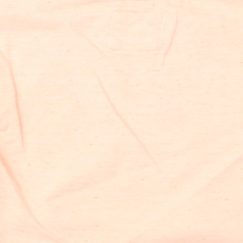 NEXT Girls Orange Cotton Basic T-Shirt Size 3-4 Years Round Neck Pullover - Rabbit You Got This