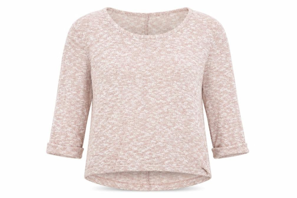 River Island Womens Pink Boat Neck Cotton Pullover Jumper Size 8