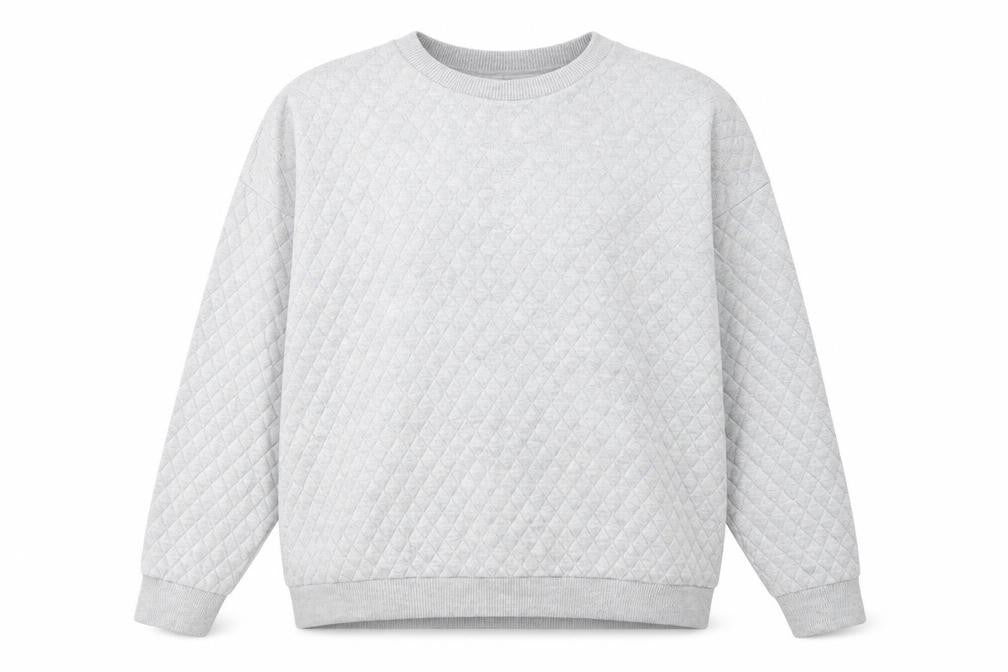 Topshop Womens Grey Acrylic Pullover Sweatshirt Size 12 Pullover