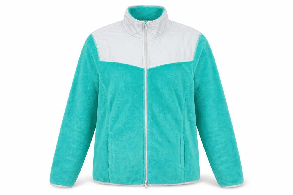 Danskin Womens Green Jacket Size L Zip