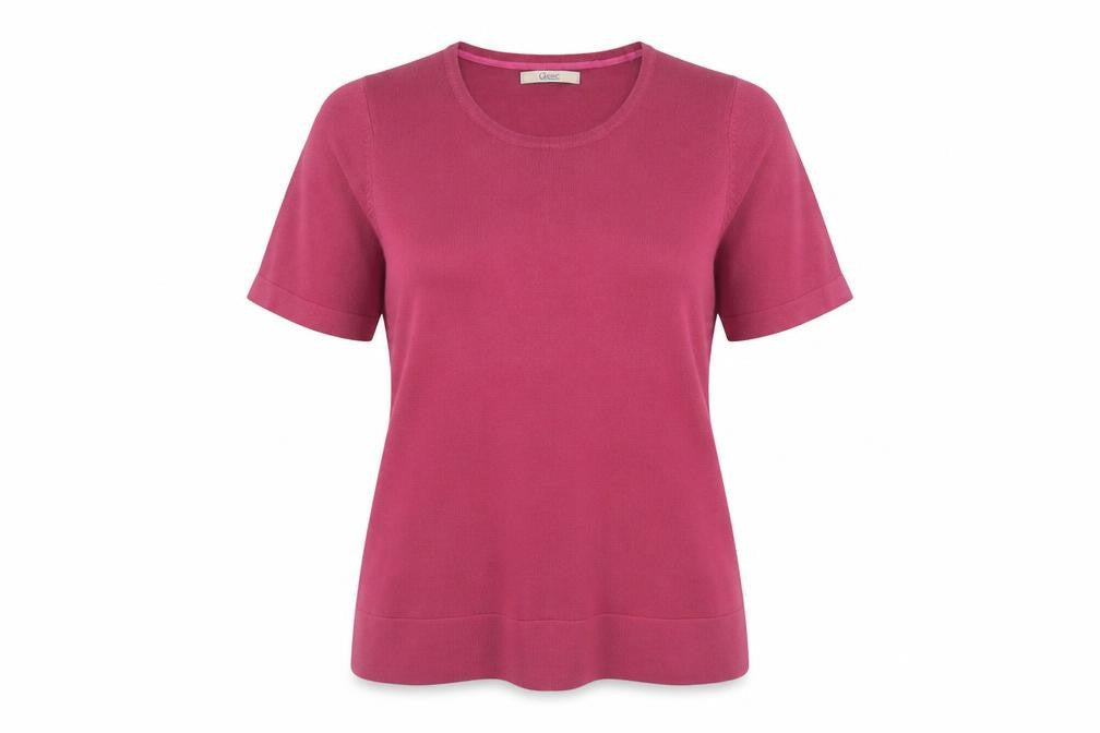 Marks & Spencer Womens Pink Round Neck Acrylic Pullover Jumper Size 12