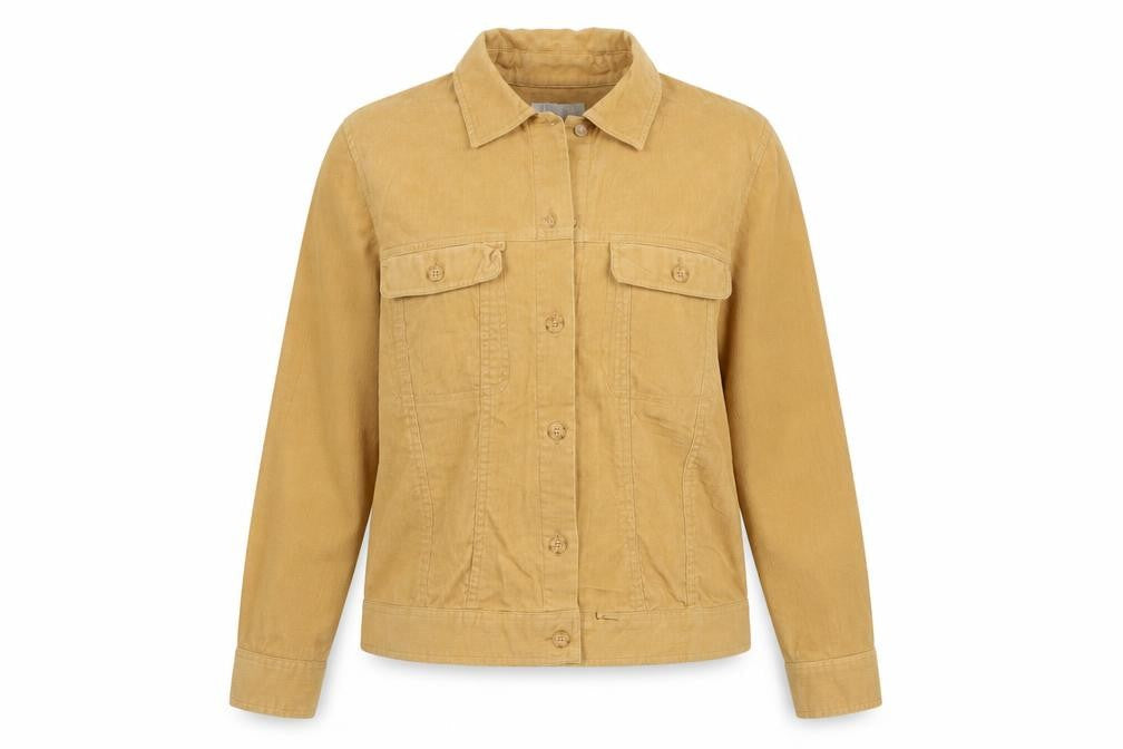 JFW Womens Beige Jacket Size 12 Button