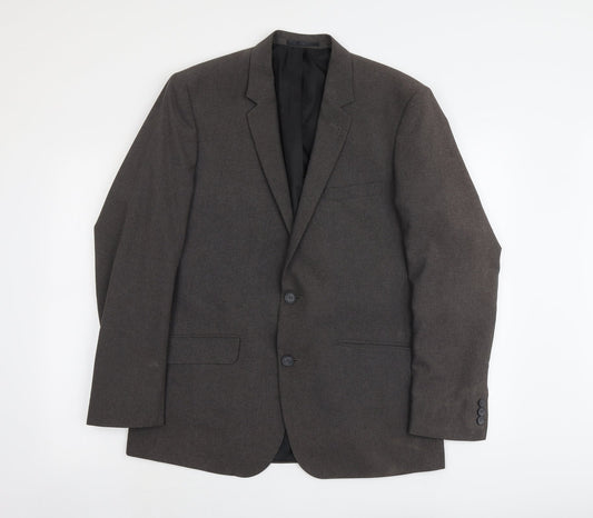 Taylor & Wright Mens Grey Polyester Jacket Suit Jacket Size M Regular
