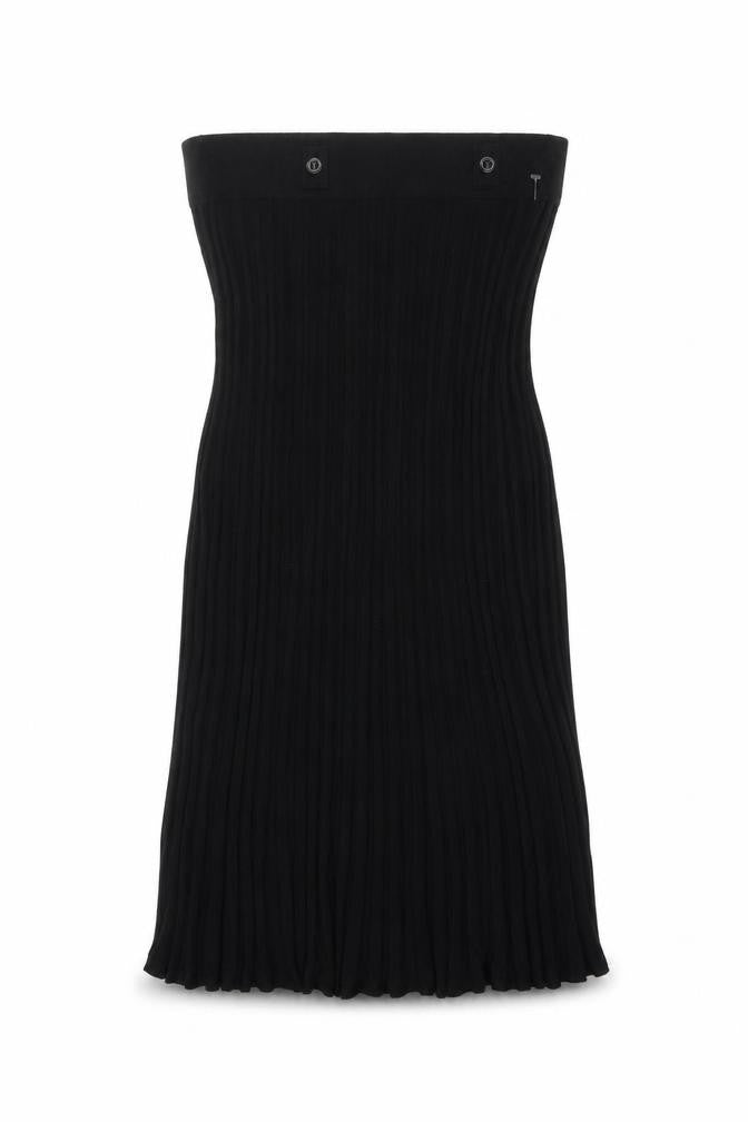 Marks & Spencer Womens Black Viscose Bandage Skirt Size 10
