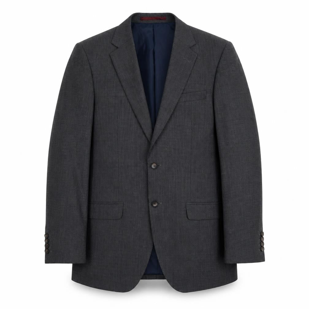Marks & Spencer Mens Grey Wool Jacket Suit Jacket Size M Regular