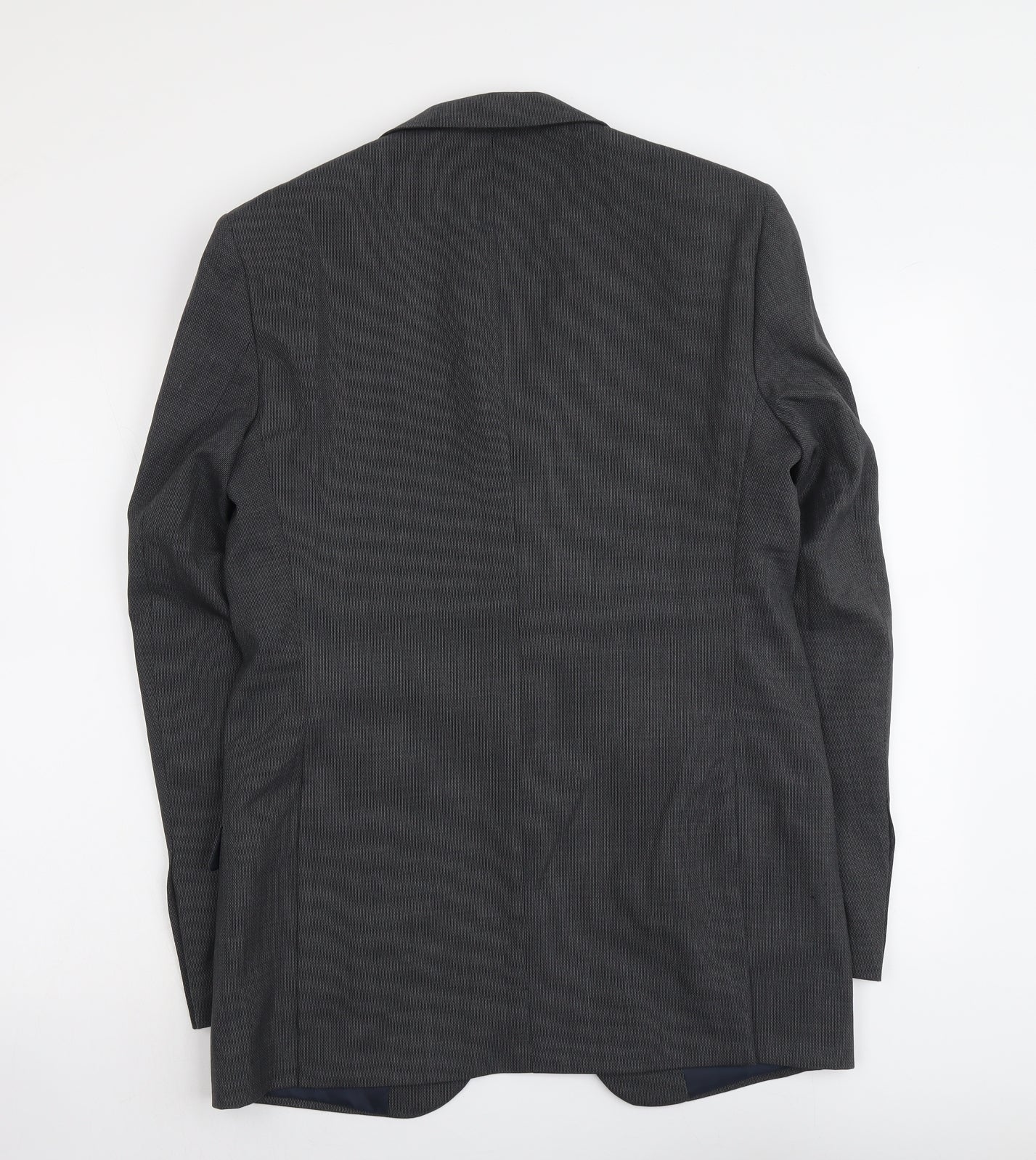 Marks and Spencer Mens Grey Wool Jacket Suit Jacket Size M Regular