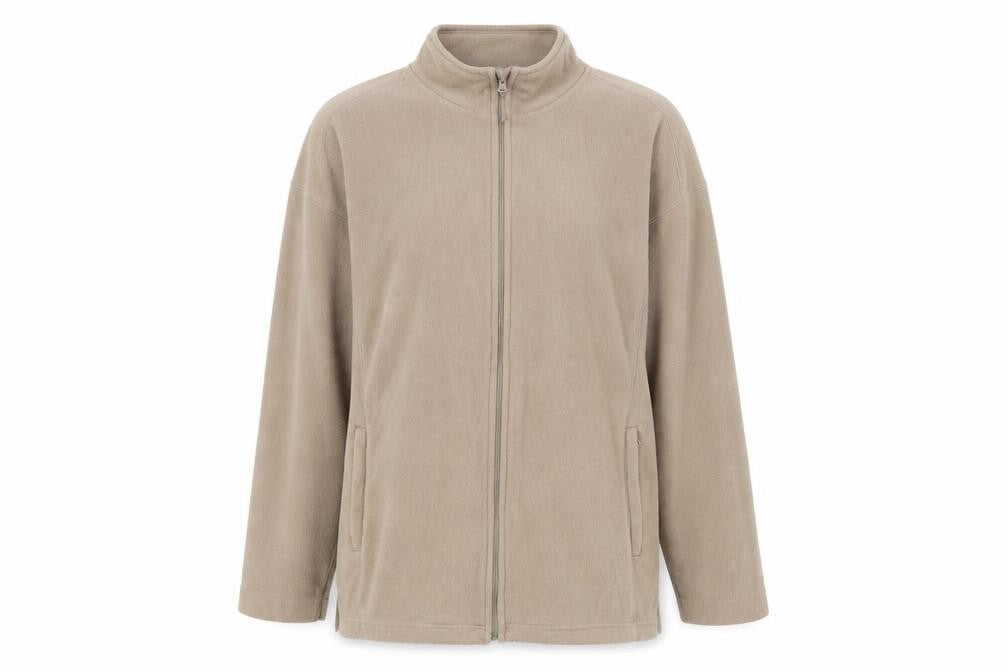 JERZEES Womens Beige Jacket Size 2XL Zip