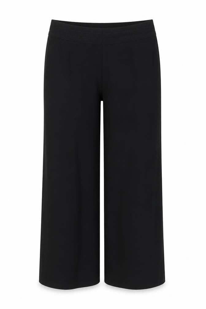 Spirit Womens Black Polyester Trousers Size 8 Regular Zip