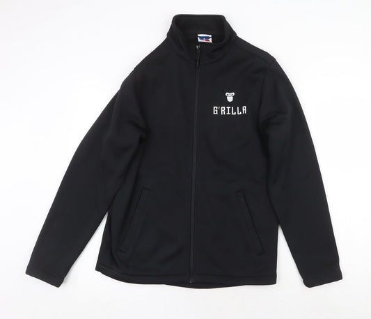 Russell Mens Black Jacket Size S Zip