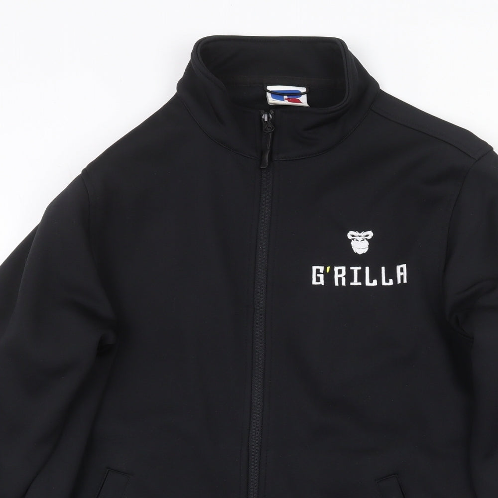 Russell Mens Black Jacket Size S Zip