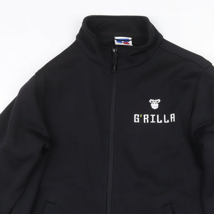 Russell Mens Black Jacket Size S Zip