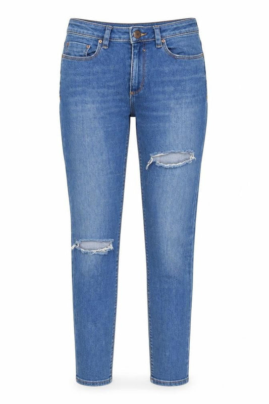 ASOS Womens Blue Cotton Skinny Jeans Size 28 in Regular Zip