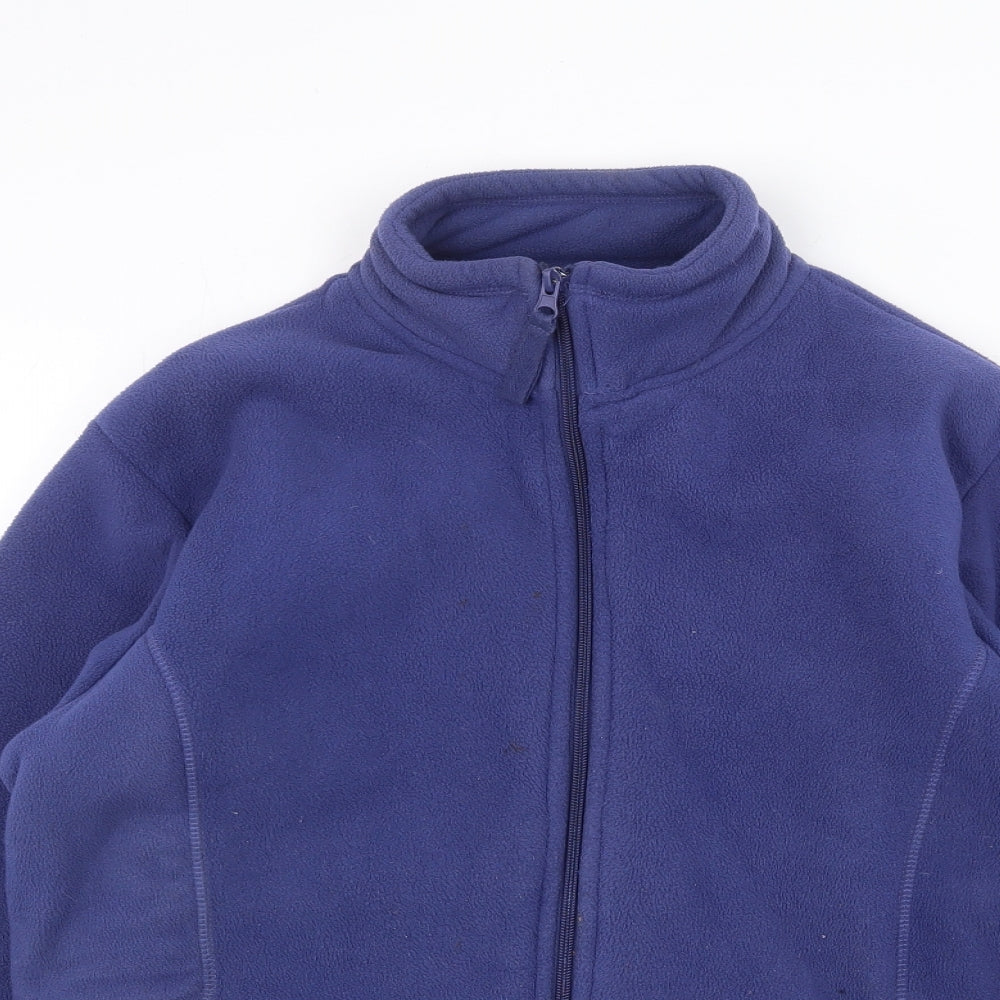Amoretti Womens Blue Jacket Size L Zip