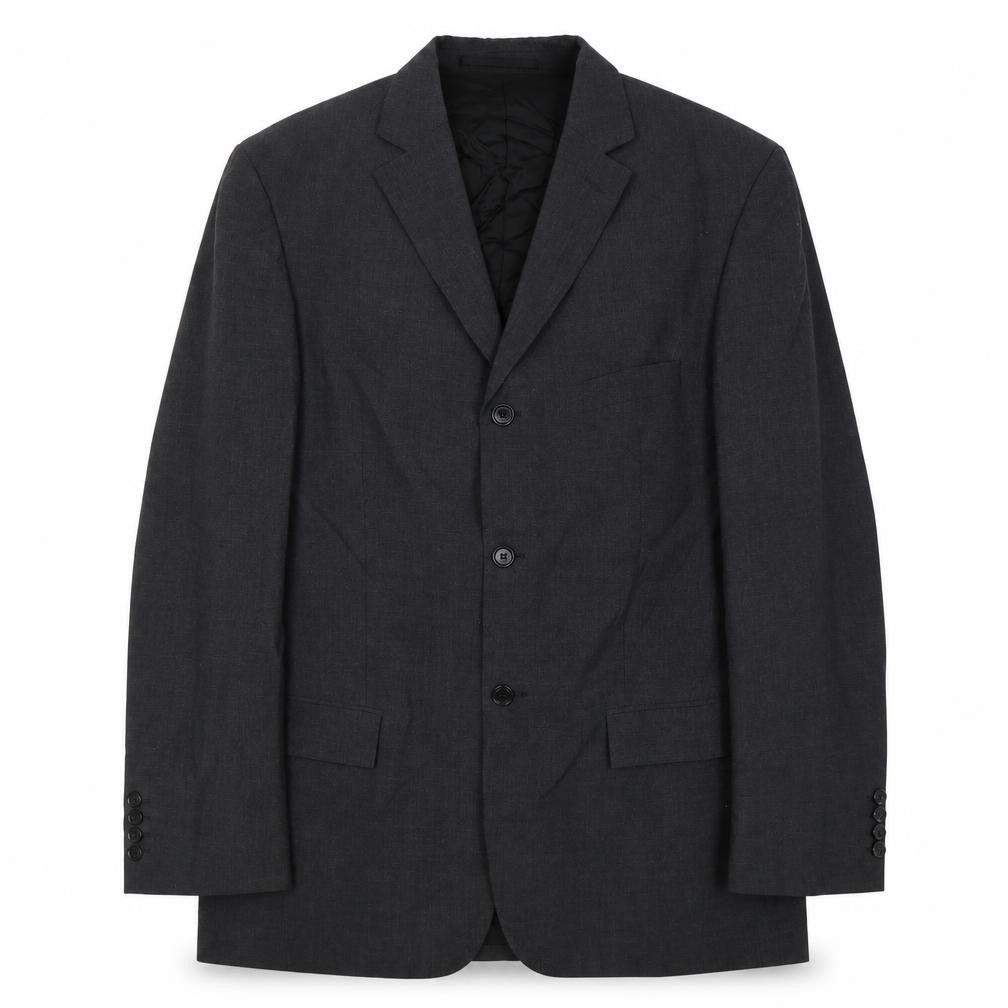 Coleman & Watson Mens Grey Polyester Jacket Suit Jacket Size 44 Regular