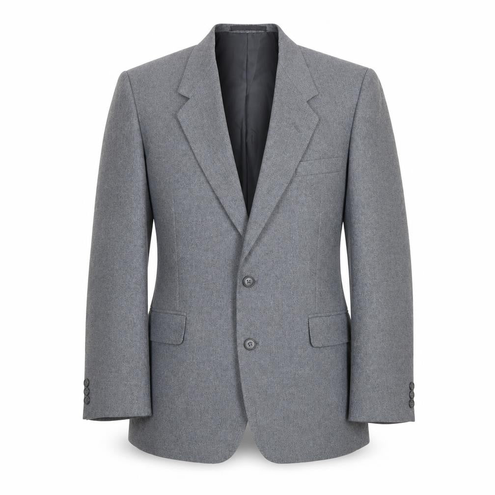 Dunn & Co Mens Grey Polyester Jacket Suit Jacket Size 40 Regular