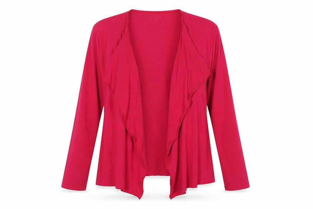 The Masai Womens Pink V-Neck Viscose Cardigan Jumper Size M - Open