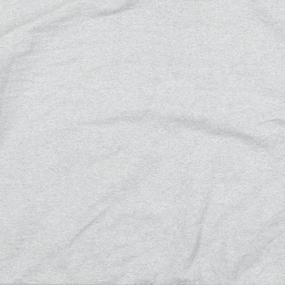 Jetty Womens Grey Cotton Pullover Sweatshirt Size M Pullover
