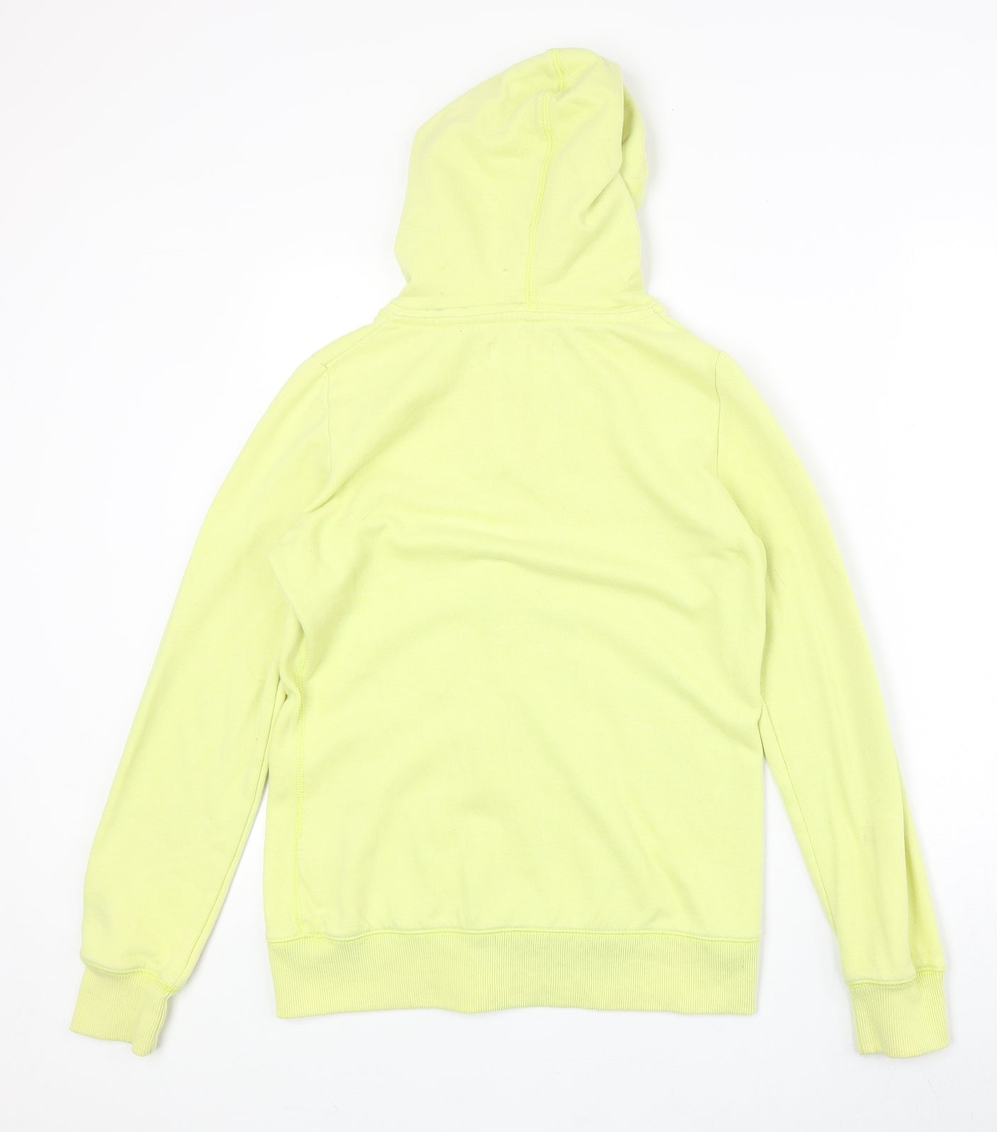 NEXT Womens Yellow Polyester Full Zip Hoodie Size 6 Zip