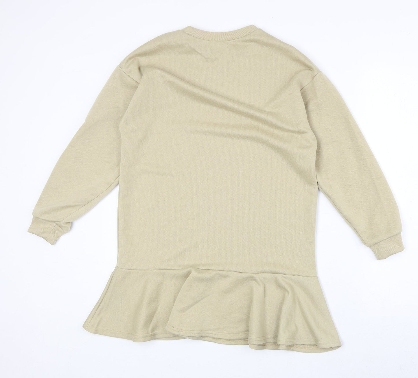 ASOS Womens Beige Polyester Pullover Sweatshirt Size 8 Pullover