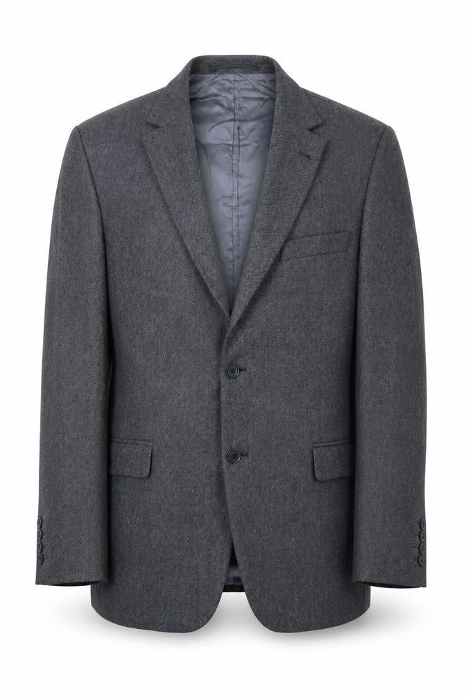 Marks & Spencer Mens Blue Wool Jacket Suit Jacket Size 42 Regular