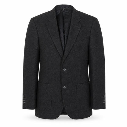 Aspen & Court Mens Grey Wool Jacket Blazer Size 38 Regular
