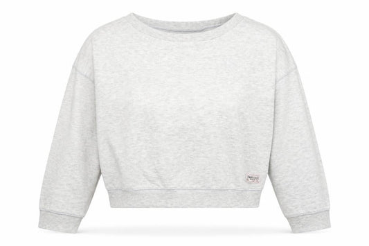 New Look Womens Grey Polyester Pullover Sweatshirt Size 14 Pullover