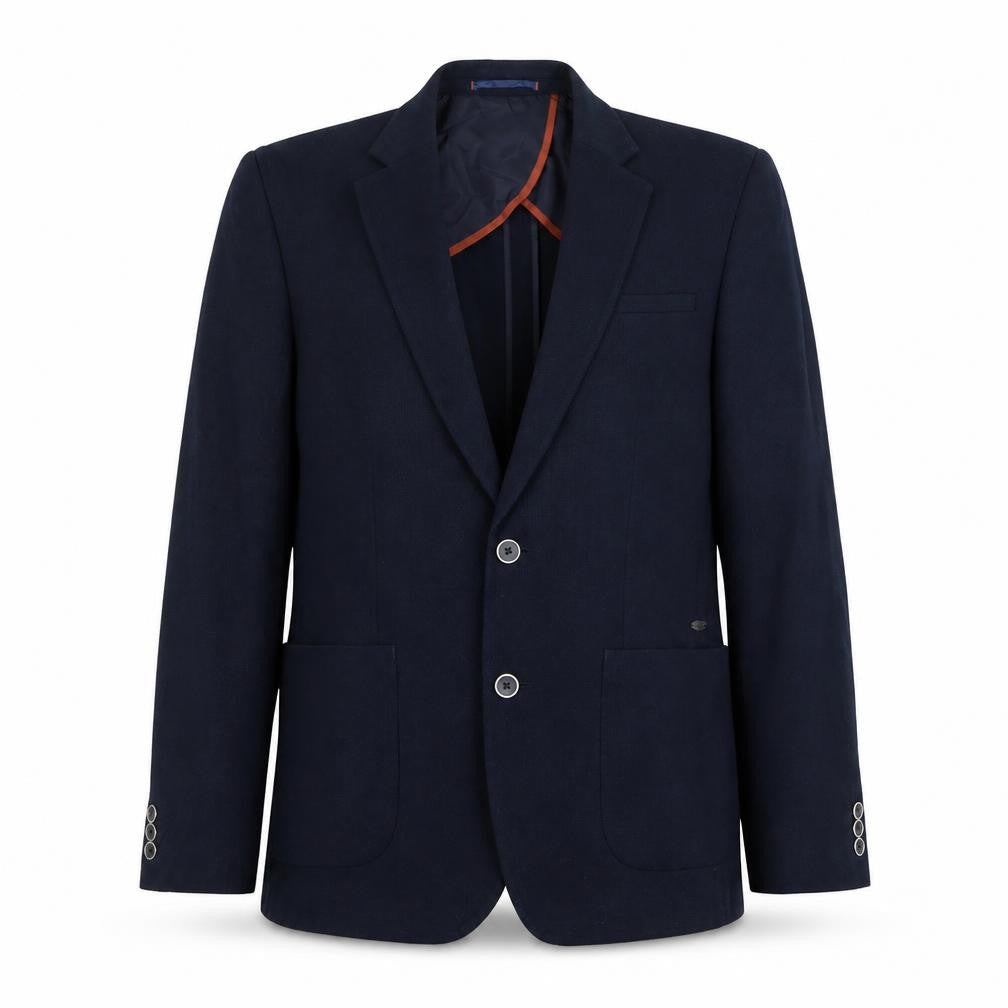 River Island Mens Blue Polyester Jacket Blazer Size 40 Regular