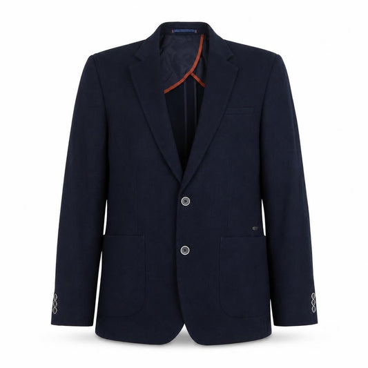 River Island Mens Blue Polyester Jacket Blazer Size 40 Regular