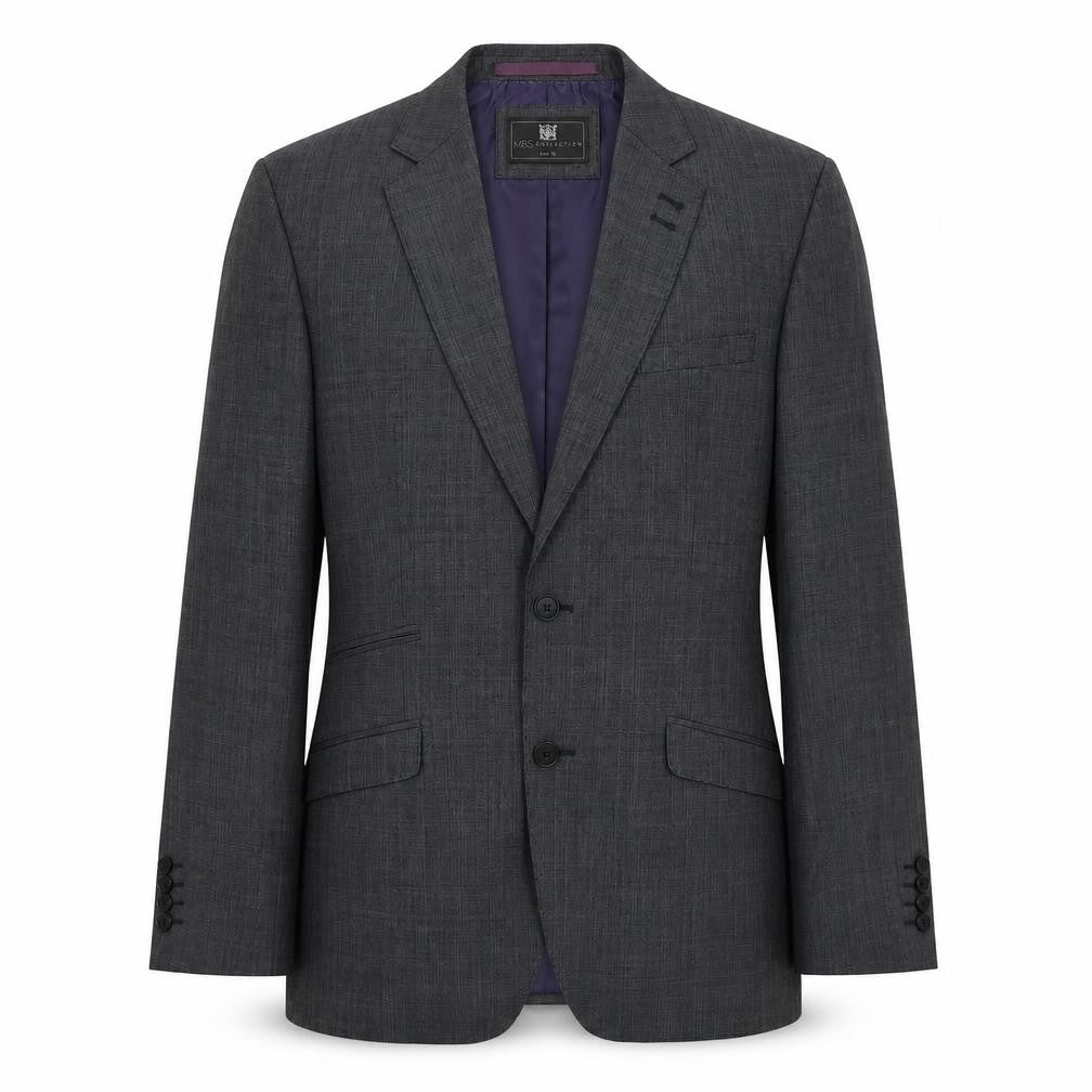 Marks & Spencer Mens Grey Wool Jacket Suit Jacket Size M Regular
