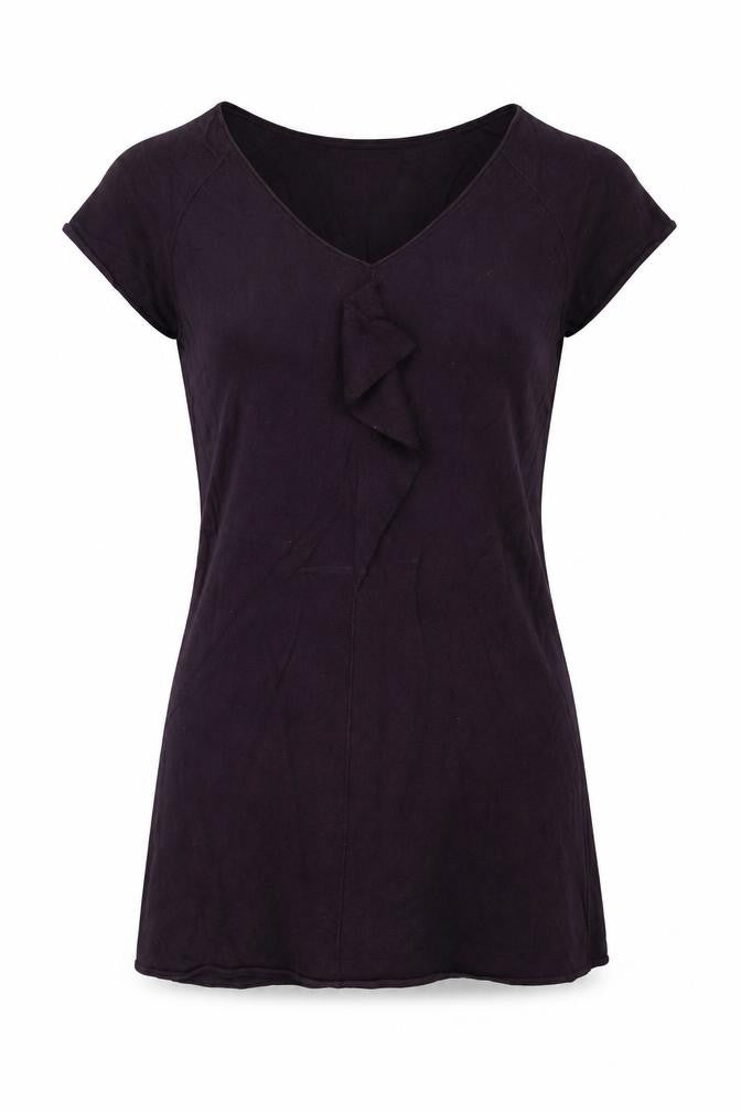Gap Womens Purple Round Neck Polyester Pullover Jumper Size M