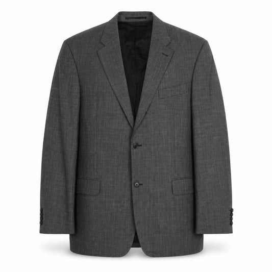 Digel Mens Grey Wool Jacket Suit Jacket Size 46 Regular