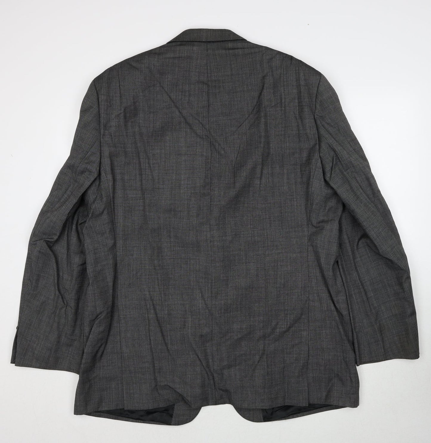 Digel Mens Grey Wool Jacket Suit Jacket Size 46 Regular