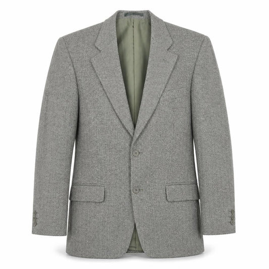 Greenwoods Mens Grey Polyester Jacket Blazer Size 38 Regular