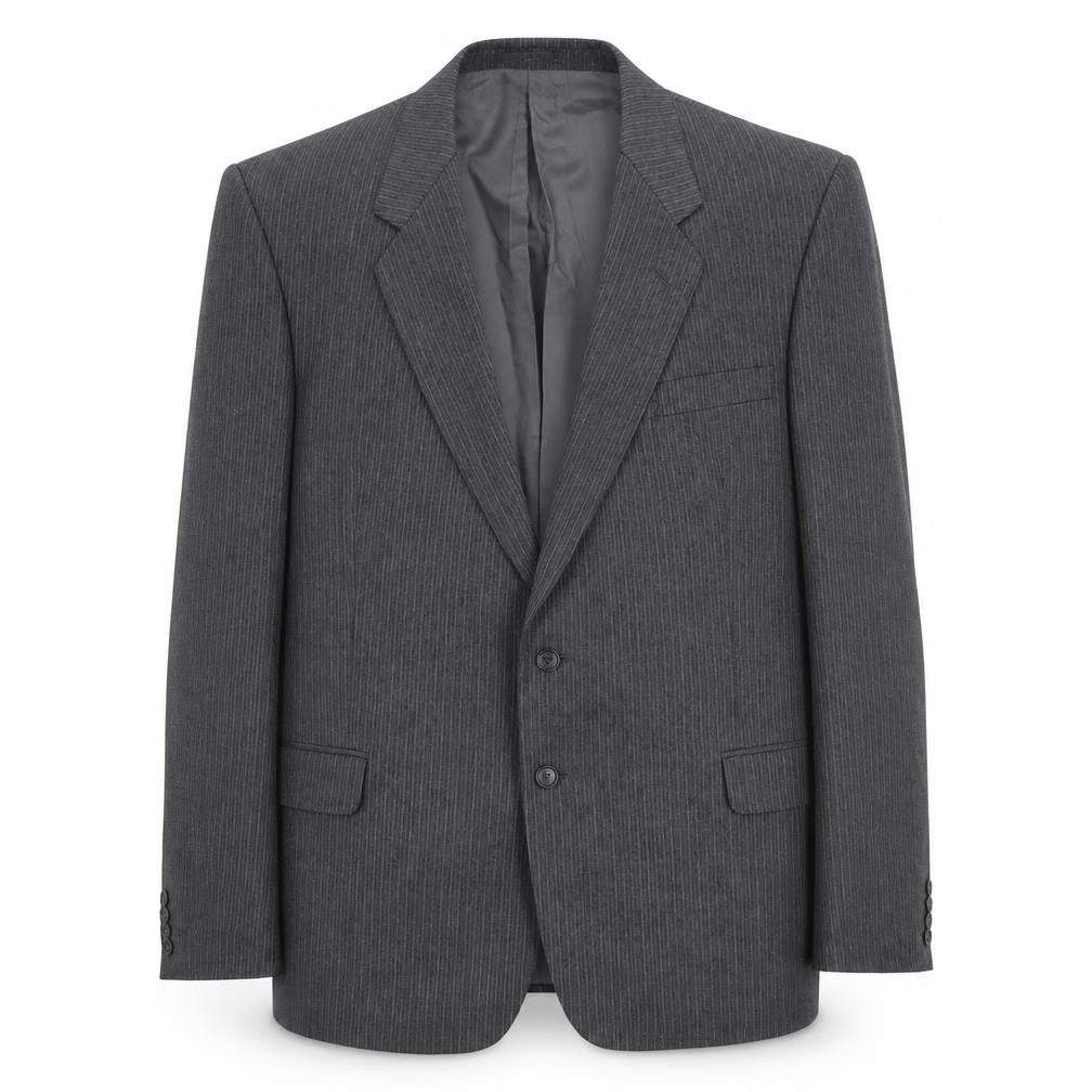 St Michael Mens Grey Wool Jacket Suit Jacket Size 44 Regular