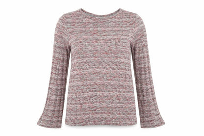 Next Womens Red Round Neck Acrylic Pullover Jumper Size 8