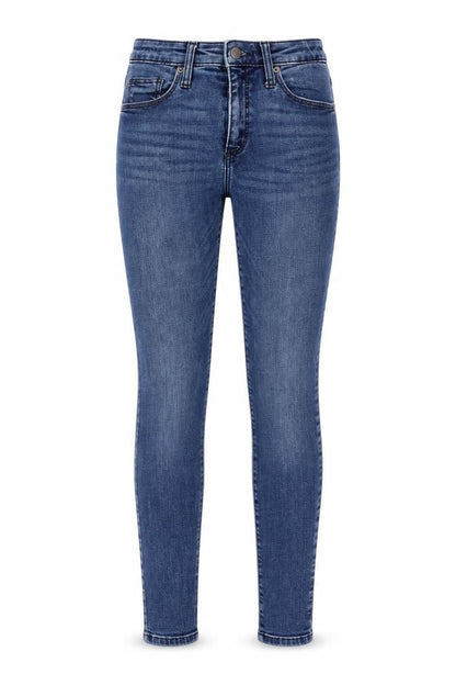 Universal Thread Womens Blue Cotton Skinny Jeans Size 6 Regular Zip